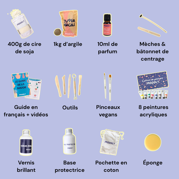 Kit Bougie Maison Moddly
