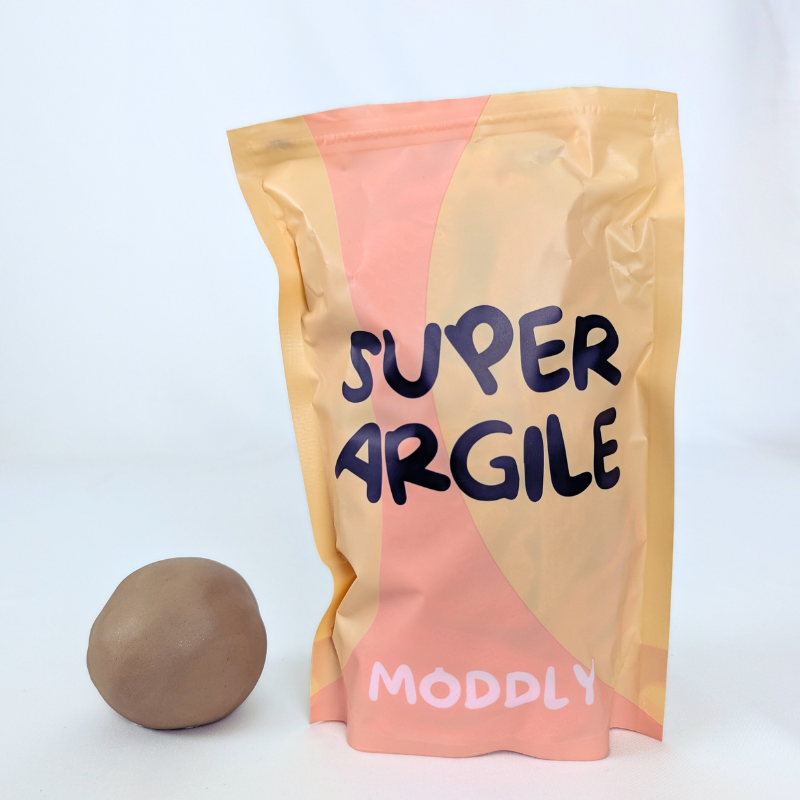 Super Argile - Douce, souple et prête à modeler